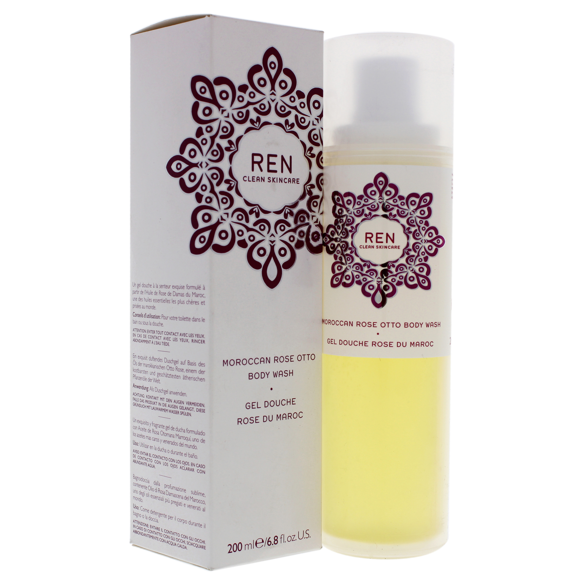 Foto 3 | Gel De Baño Moroccan Rose Otto, 6.8 Oz - Venta Internacional.