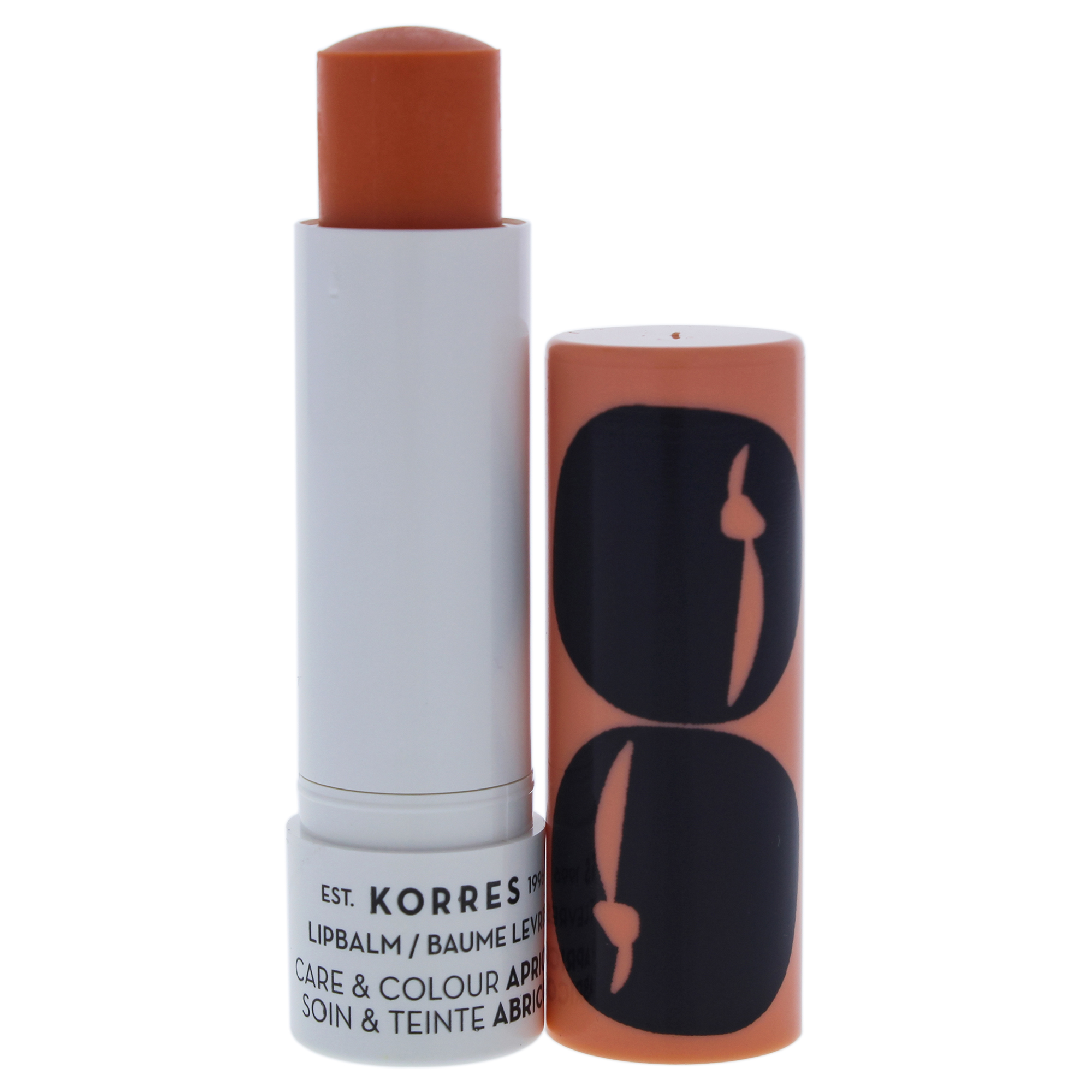 Bálsamo Labial Korres Apricot - Hidratación Duradera - Venta Internacional.