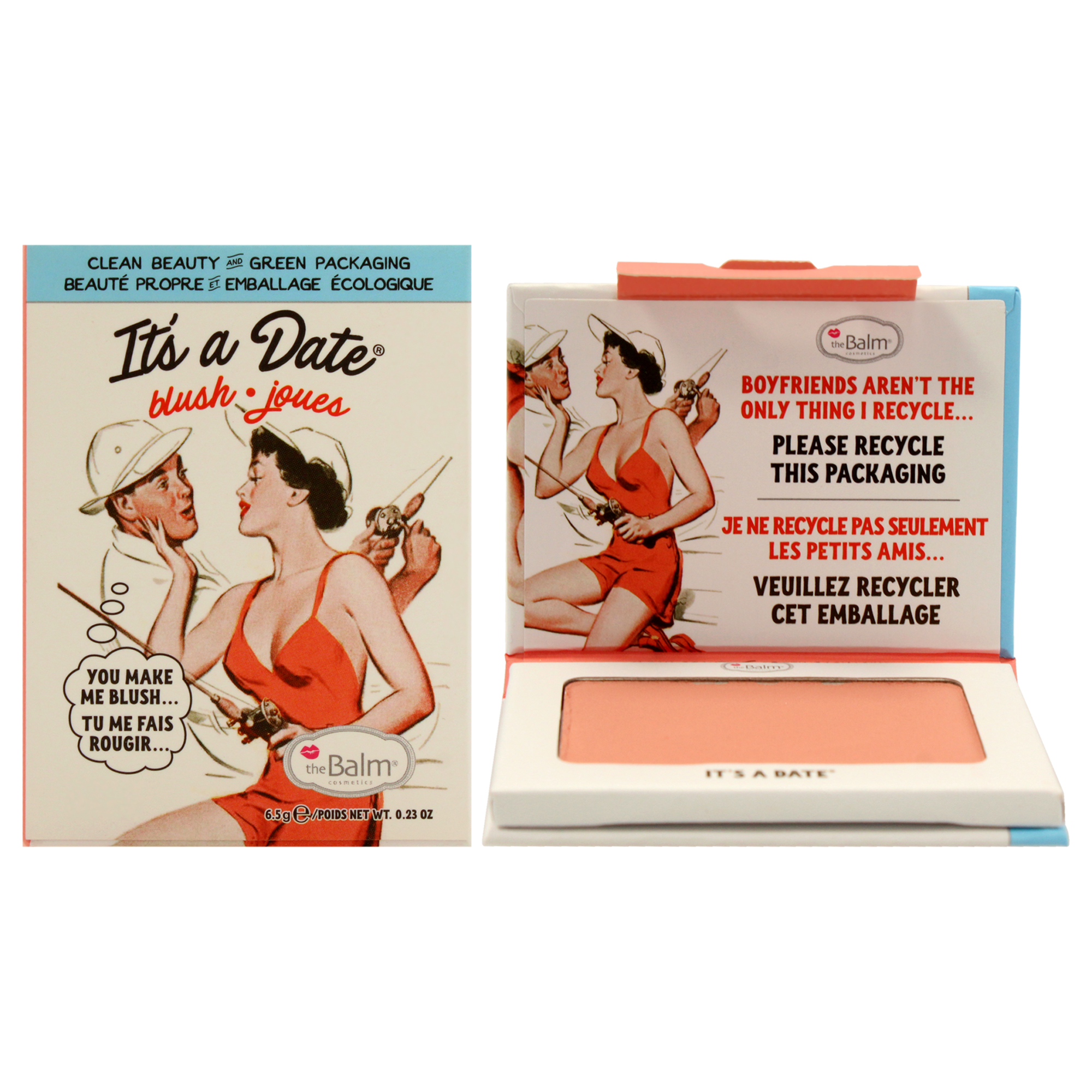 Foto 2 pulgar | Blush The Balm Its A Date Para Mujer, 6,8 Ml - Venta Internacional.