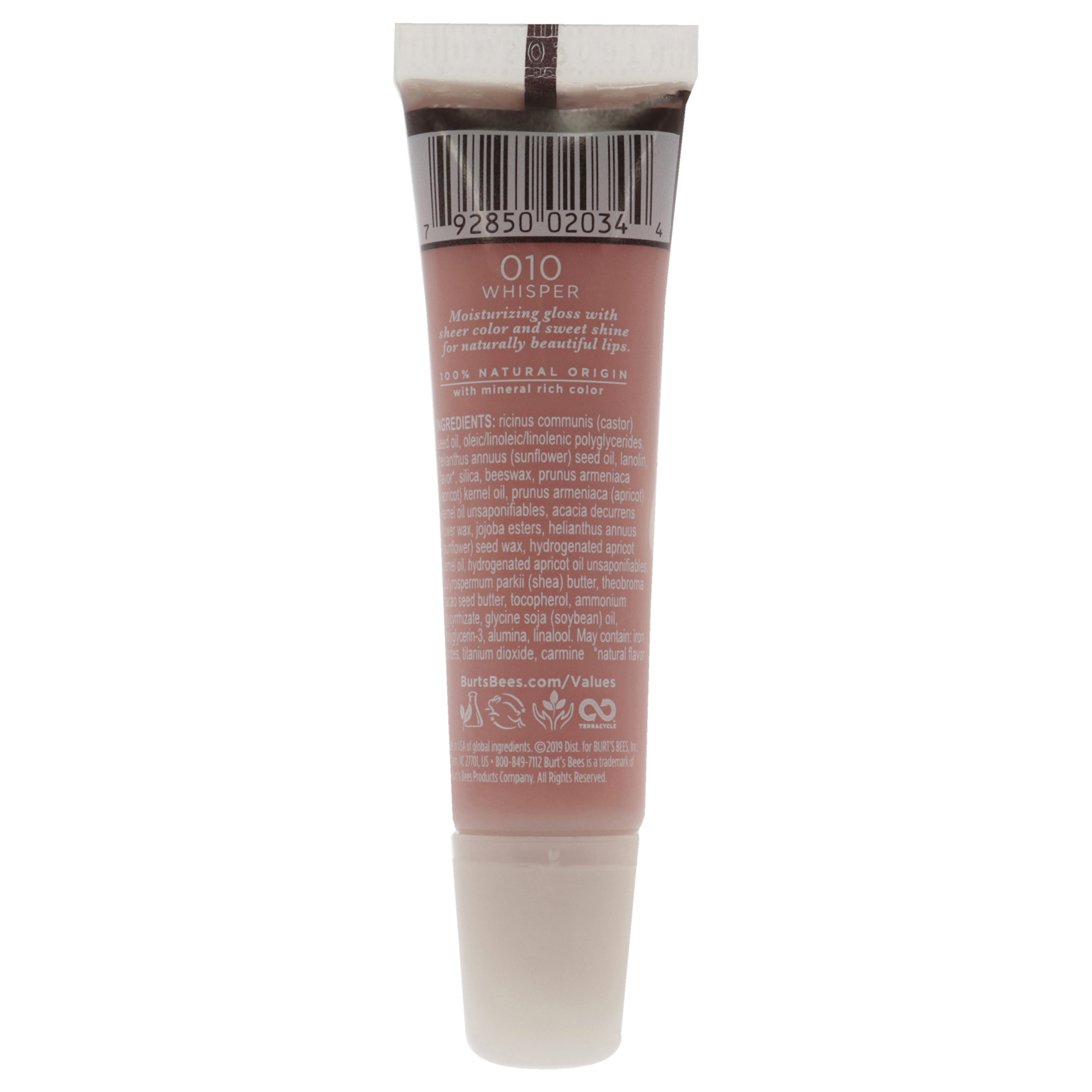 Foto 3 pulgar | Brillo De Labios Burts Bees Lip Shine #010 Whisper Para Mujer, 15 Ml - Venta Internacional.
