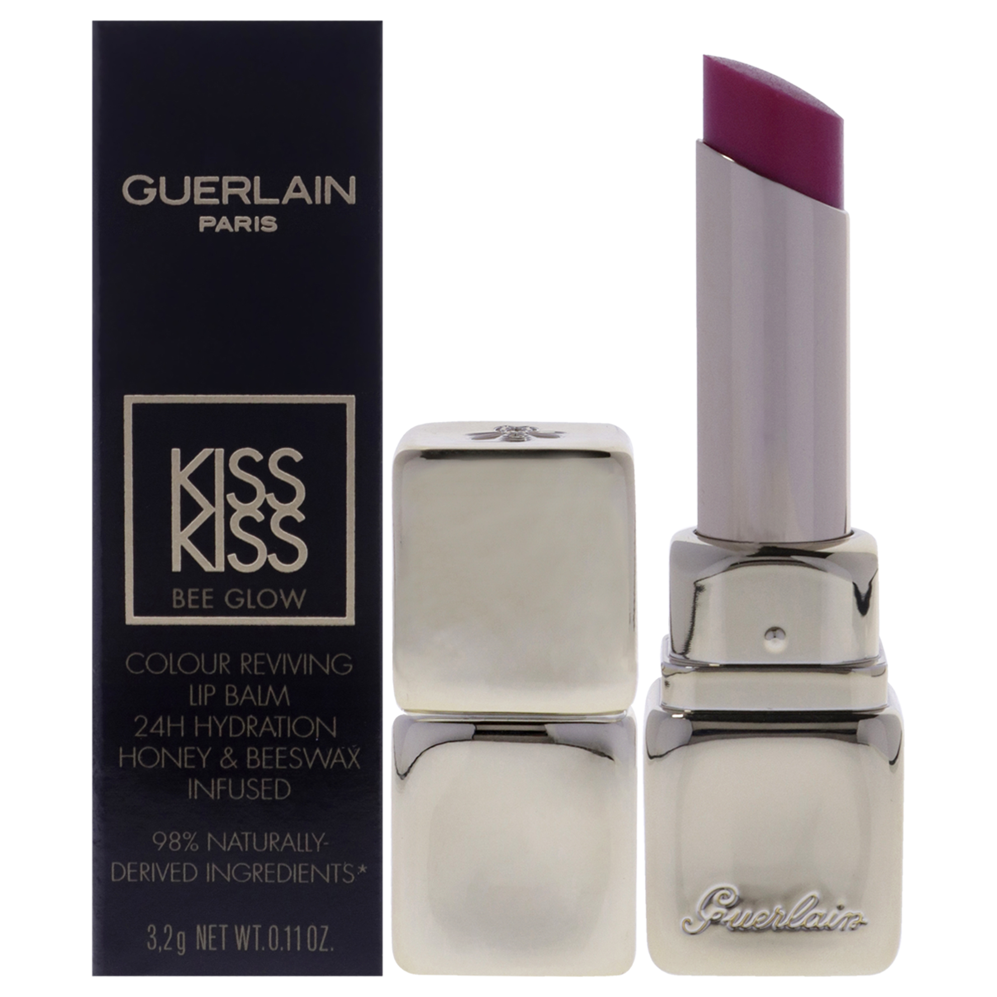 Foto 2 pulgar | Bálsamo Labial Guerlain Kiss Kiss Bee Glow 409 Fucsia Glow - Venta Internacional.