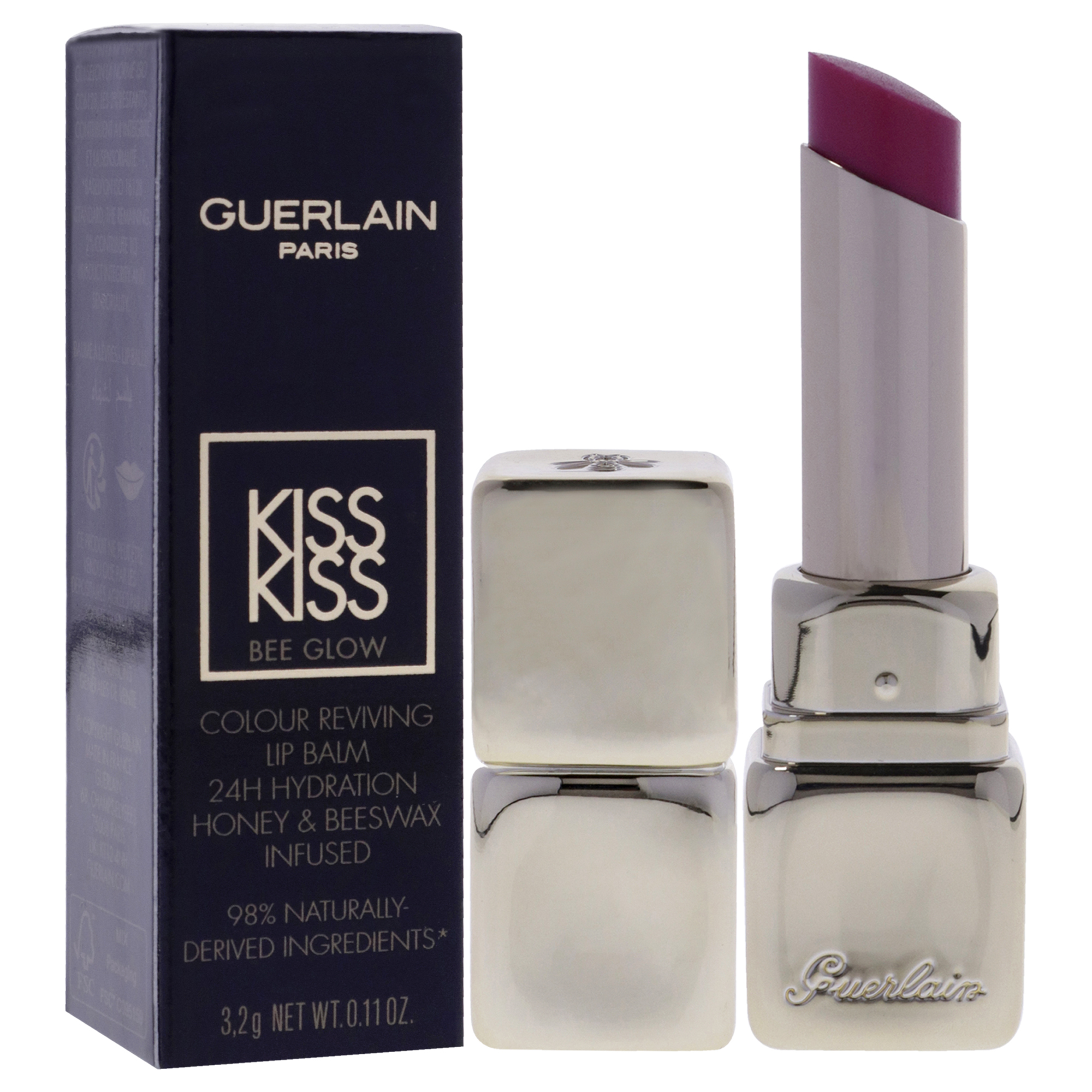 Foto 4 pulgar | Bálsamo Labial Guerlain Kiss Kiss Bee Glow 409 Fucsia Glow - Venta Internacional.