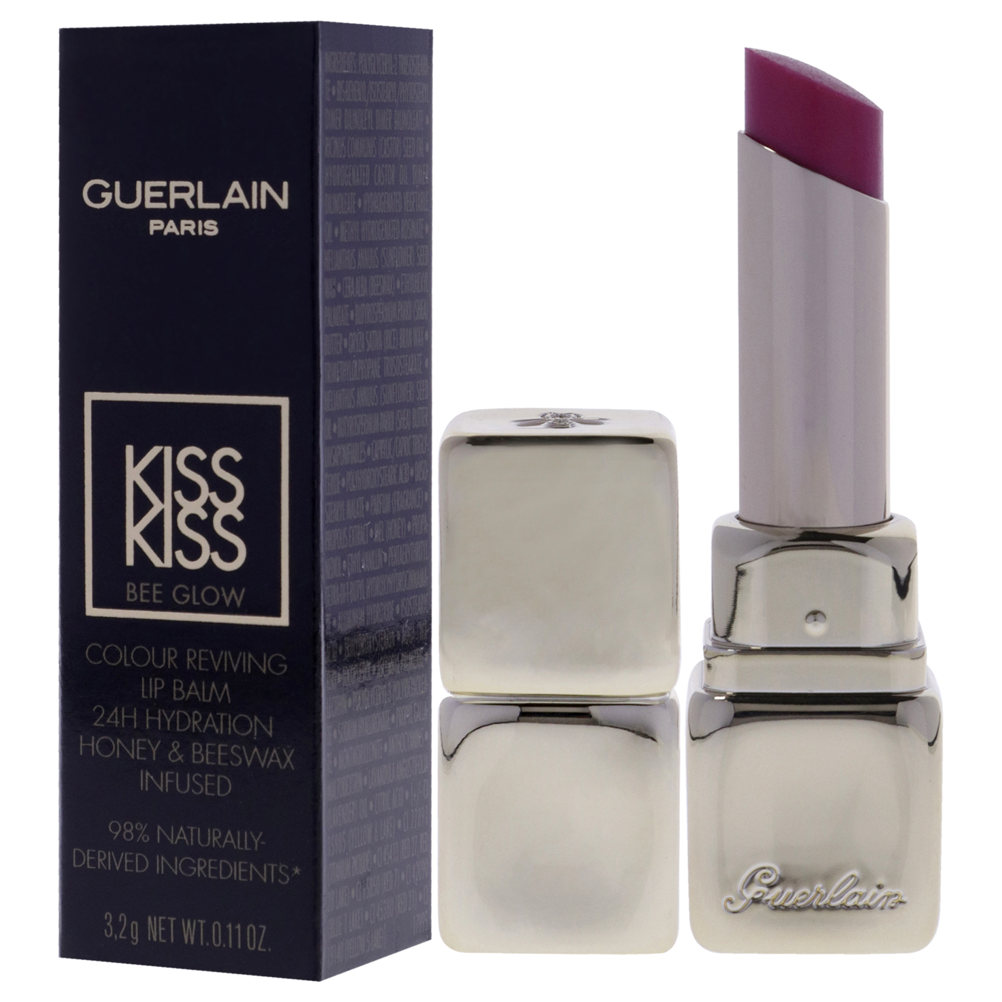 Foto 5 pulgar | Bálsamo Labial Guerlain Kiss Kiss Bee Glow 409 Fucsia Glow - Venta Internacional.