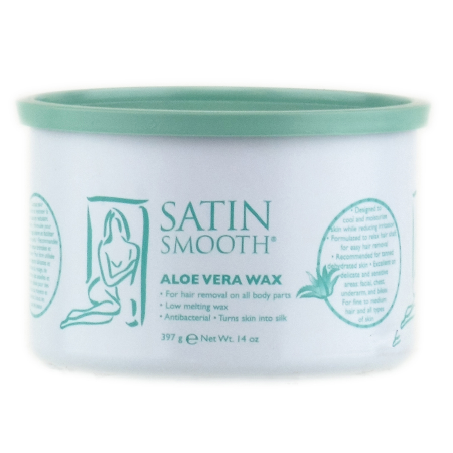 Cera Satinada, Suave, Natural, Pura Y Simple, Orgánica, Aloe Vera 4 - Venta Internacional.