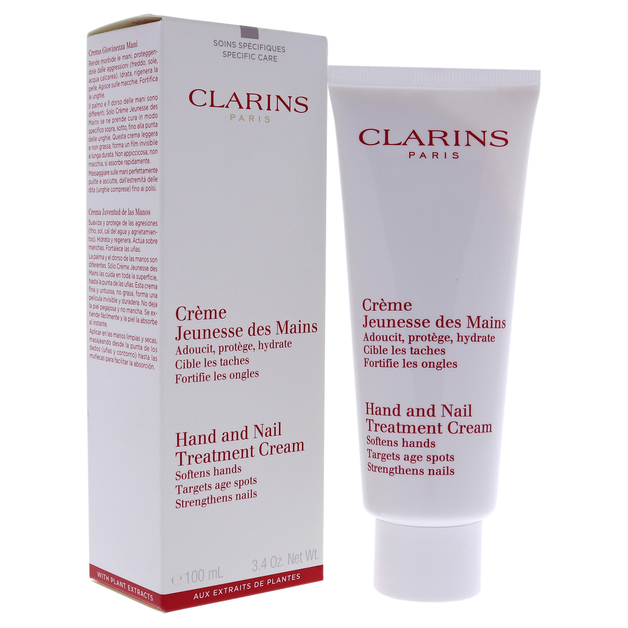 Foto 4 pulgar | Crema De Tratamiento De Manos Y Uñas Clarins 100ml - Venta Internacional.