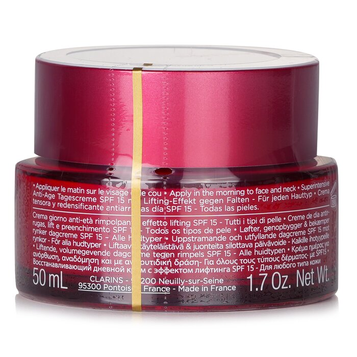 Foto 5 pulgar | Crema De Día Clarins Multi Intensive Jour Super Restorative Spf - Venta Internacional.