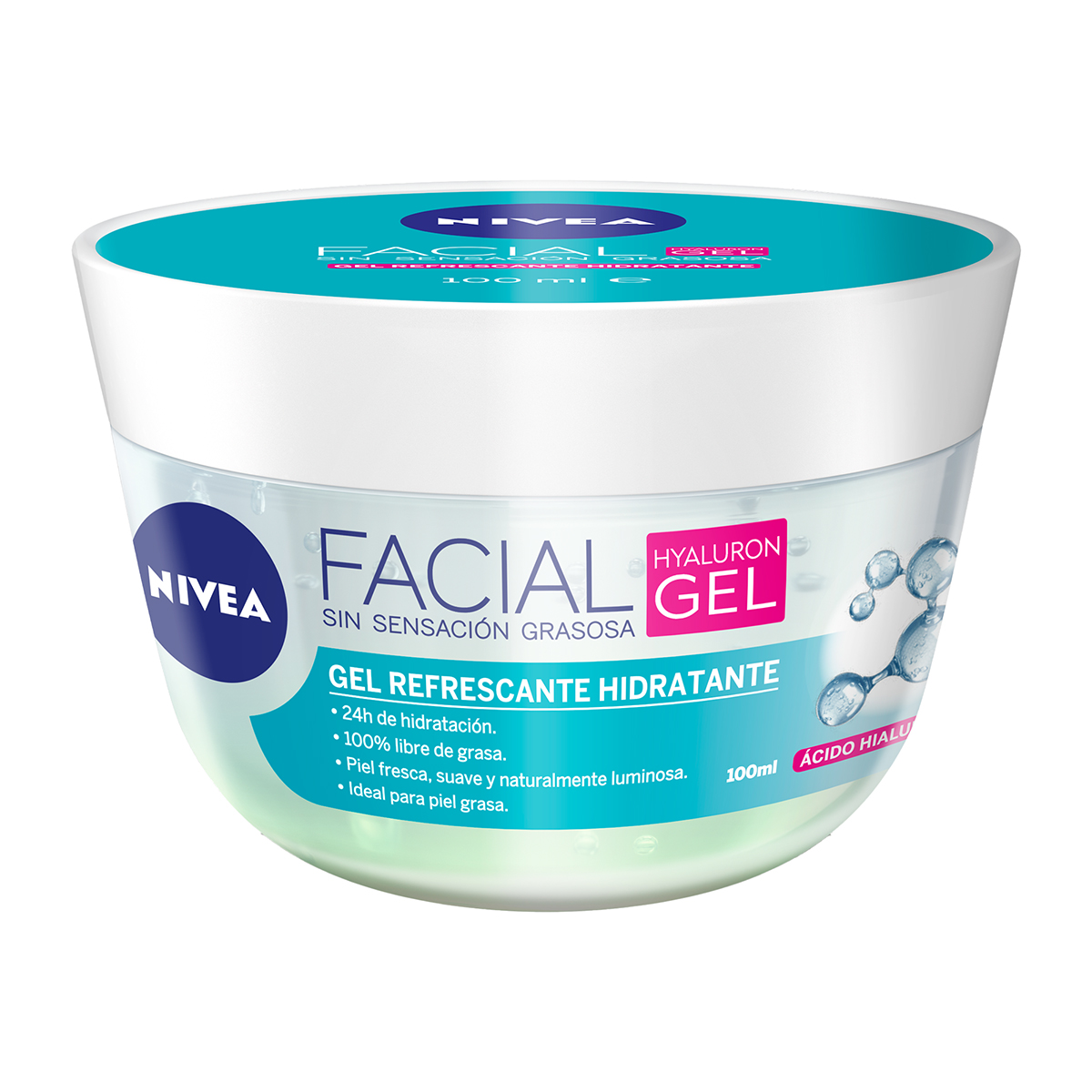 Foto 1 | Gel Facial Cuidado Facial Nivea Hyaluron Gel