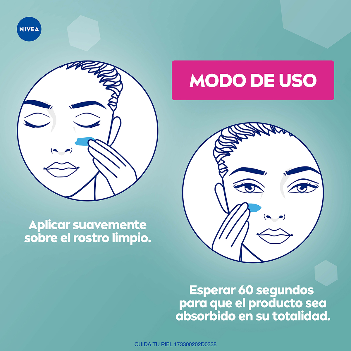 Foto 7 | Gel Facial Cuidado Facial Nivea Hyaluron Gel