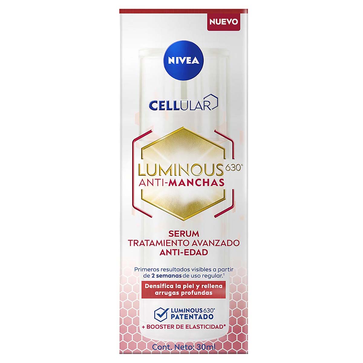 Foto 7 pulgar | 2 Pack Nivea Luminous Serum Antiedad + Luminous Fluido Día