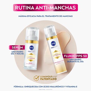 Foto 5 | Fluido Anti Manchas Nivea Fps 50 2 Piezas