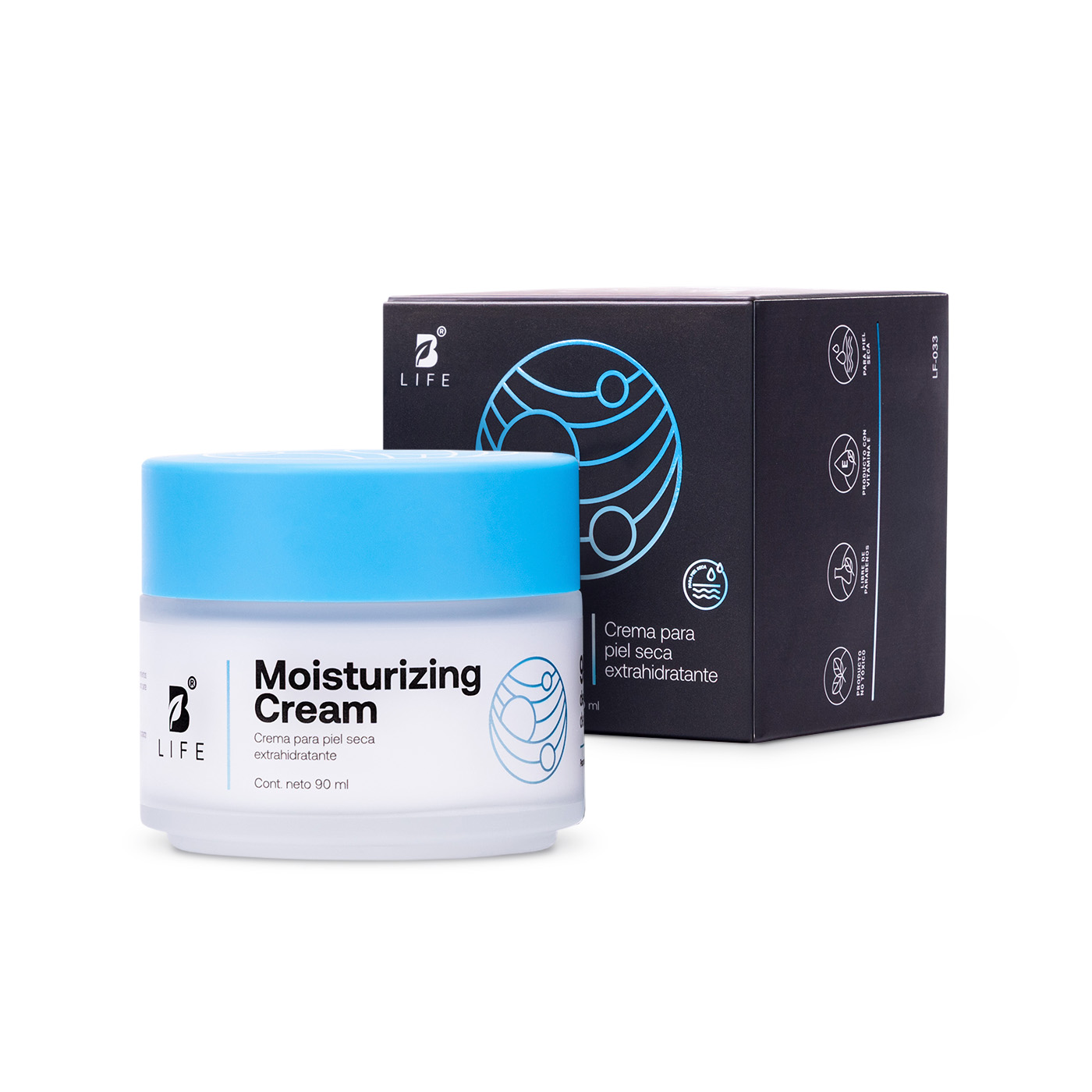 Foto 2 pulgar | Crema Hidratante con Ácido Hialurónico 90 ml Moisturizing Cream B Life