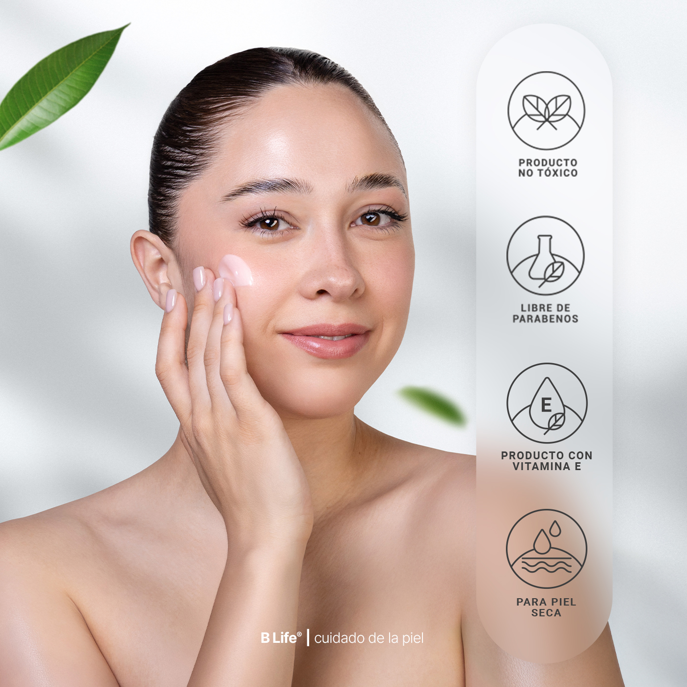 Foto 8 pulgar | Crema Hidratante con Ácido Hialurónico 90 ml Moisturizing Cream B Life