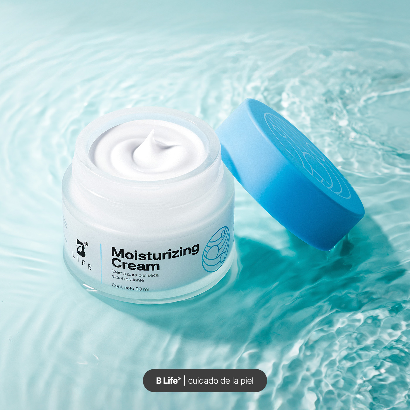 Foto 9 pulgar | Crema Hidratante con Ácido Hialurónico 90 ml Moisturizing Cream B Life