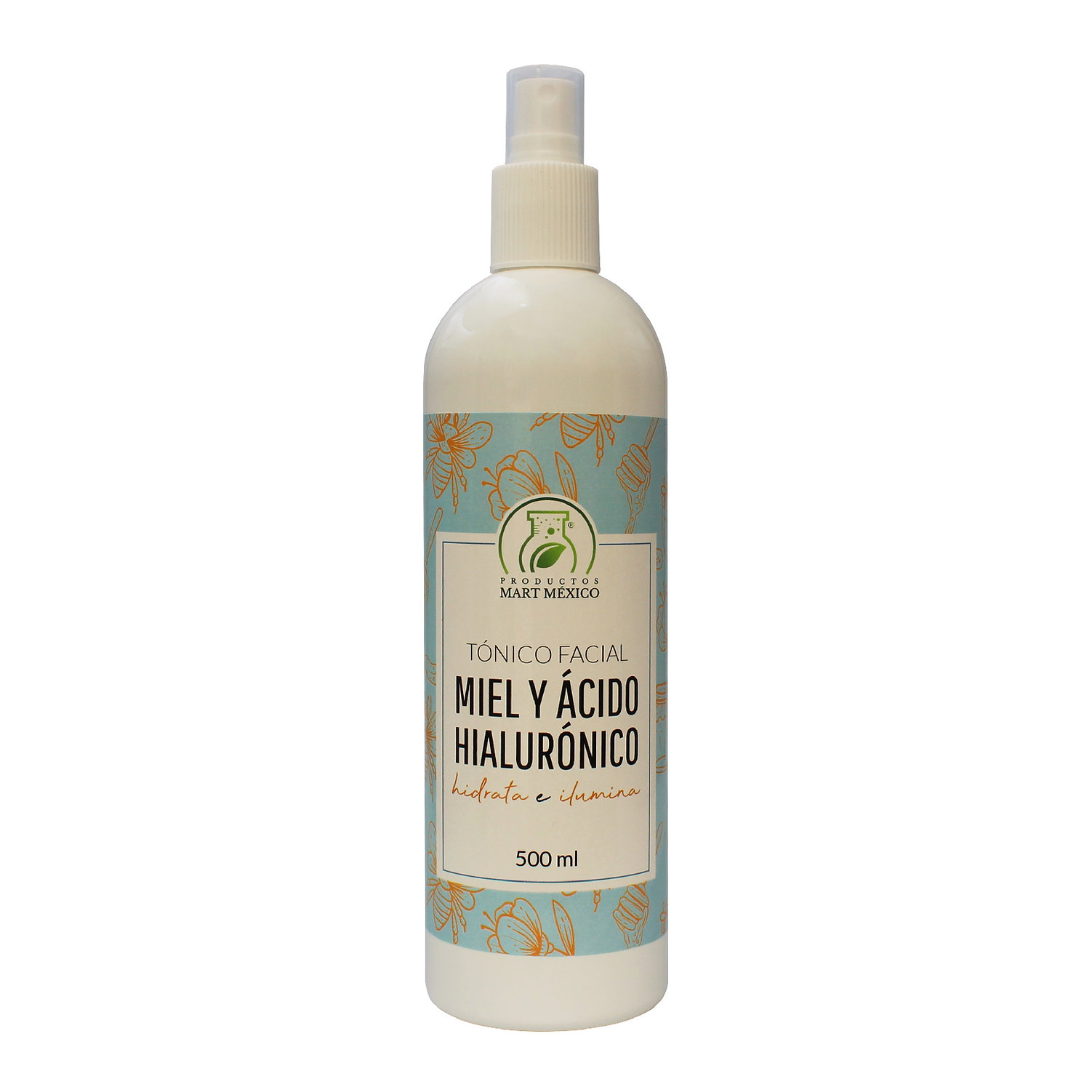 Tónico Facial De Miel Orgánica & Acido Hialurónico Suaviza
Productos Mart México 500ml