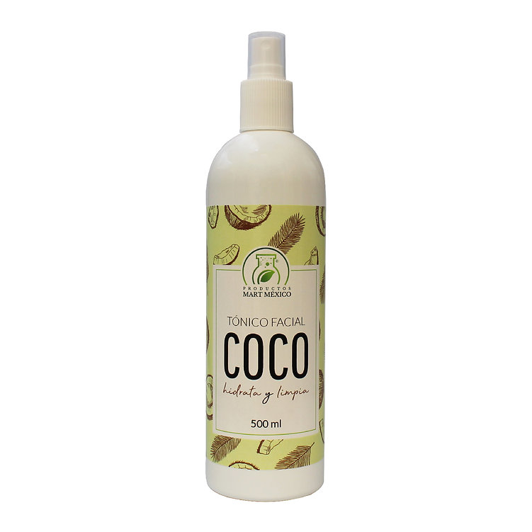 Foto 2 pulgar | Tónico Facial De Coco Calmante - Hidratante
Productos Mart México 500ml