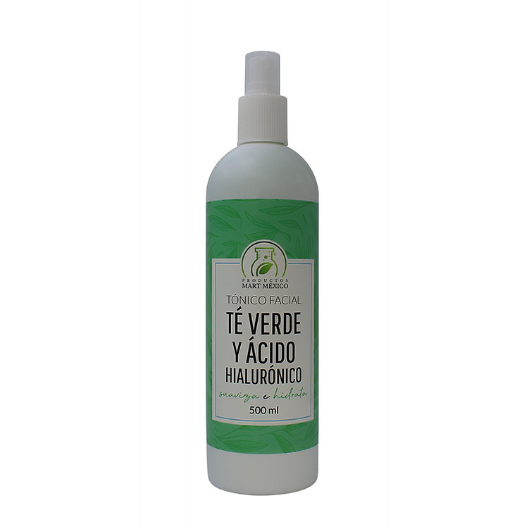 Tónico Facial De Té Verde Con Acido Hialurónico Calma
Productos Mart México 500ml