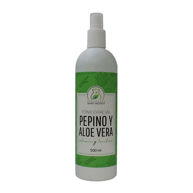 Foto 2 pulgar | Tónico Facial  de pepino & Aloe Vera 500 ml