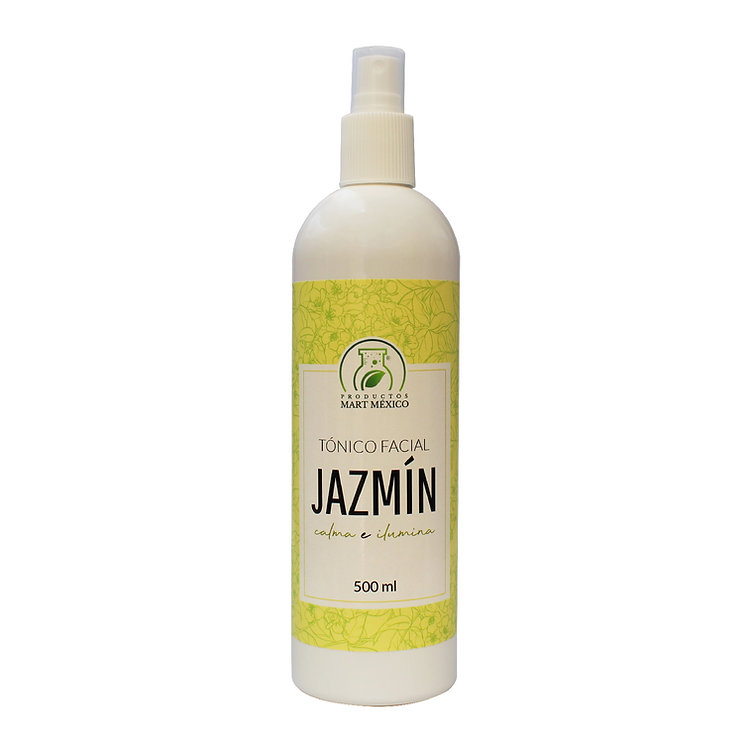 Tónico Facial De Jazmín Antiinflamatorio - Hidratante 
Productos Mart México 500ml