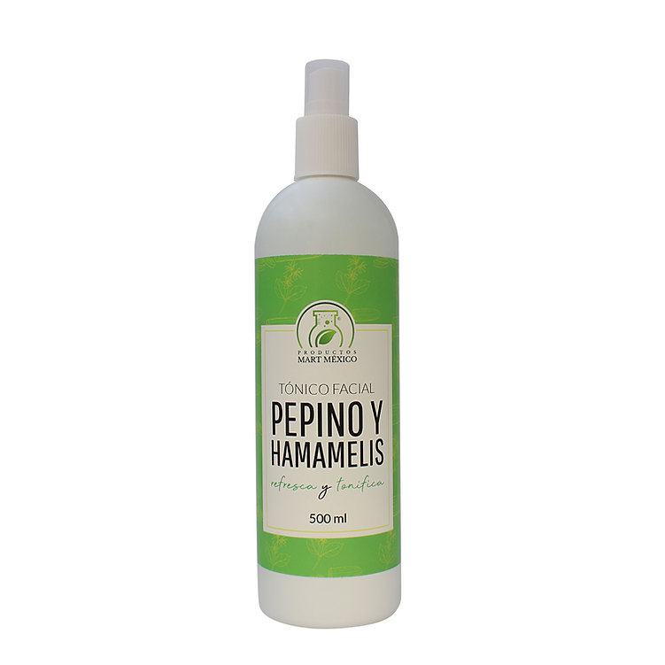 Tónico De Pepino & Hamamelis Facial Tonifica - Hidrata
Productos Mart México 500ml