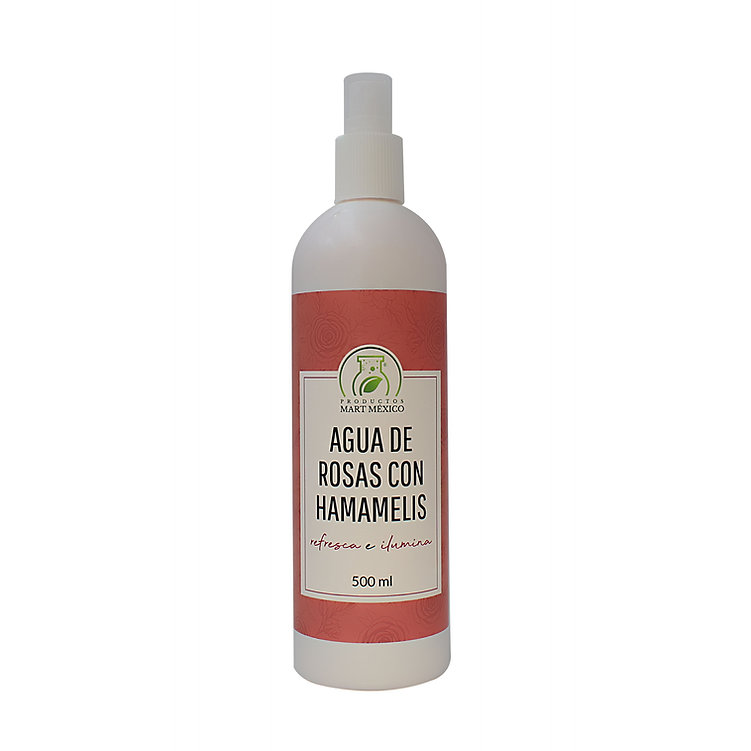 Agua De Rosas Con Hamamlies Aroma Relaja - Tónico 
Productos Mart México 500ml