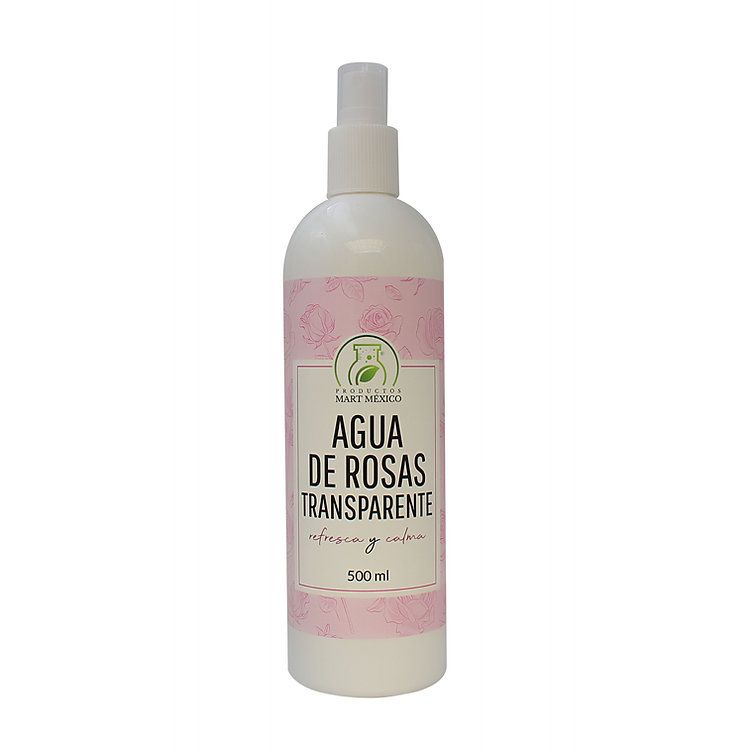 Agua De Rosas Transparente Antiinflamatoria - Relajante
Productos Mart México 500ml