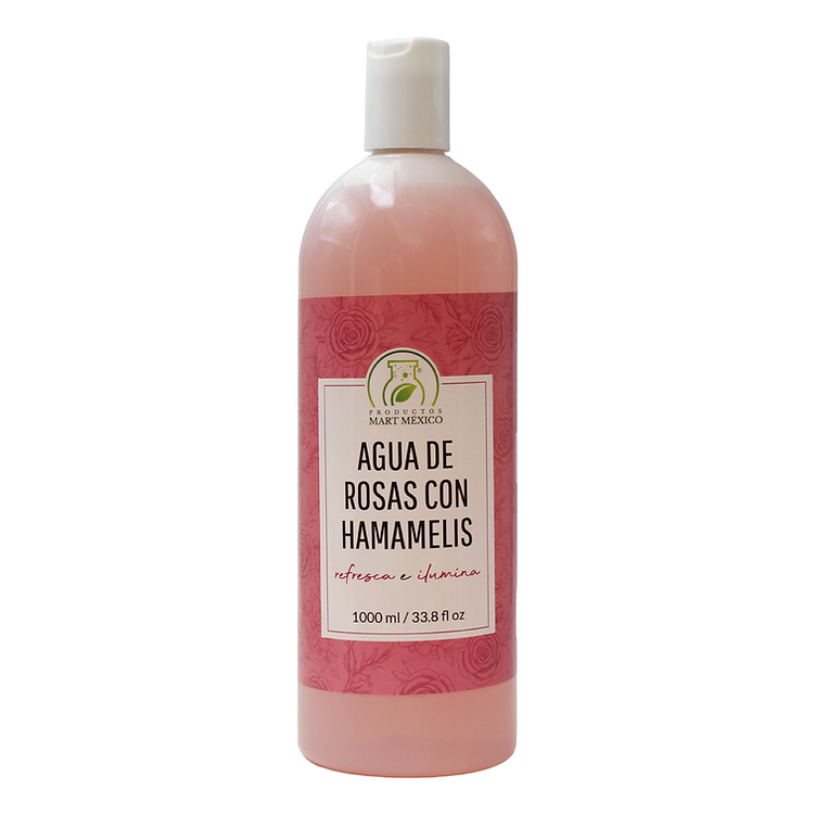 Agua De Rosas Con Hamamlies Aroma Relaja - Tónico 
Productos Mart México 1 L