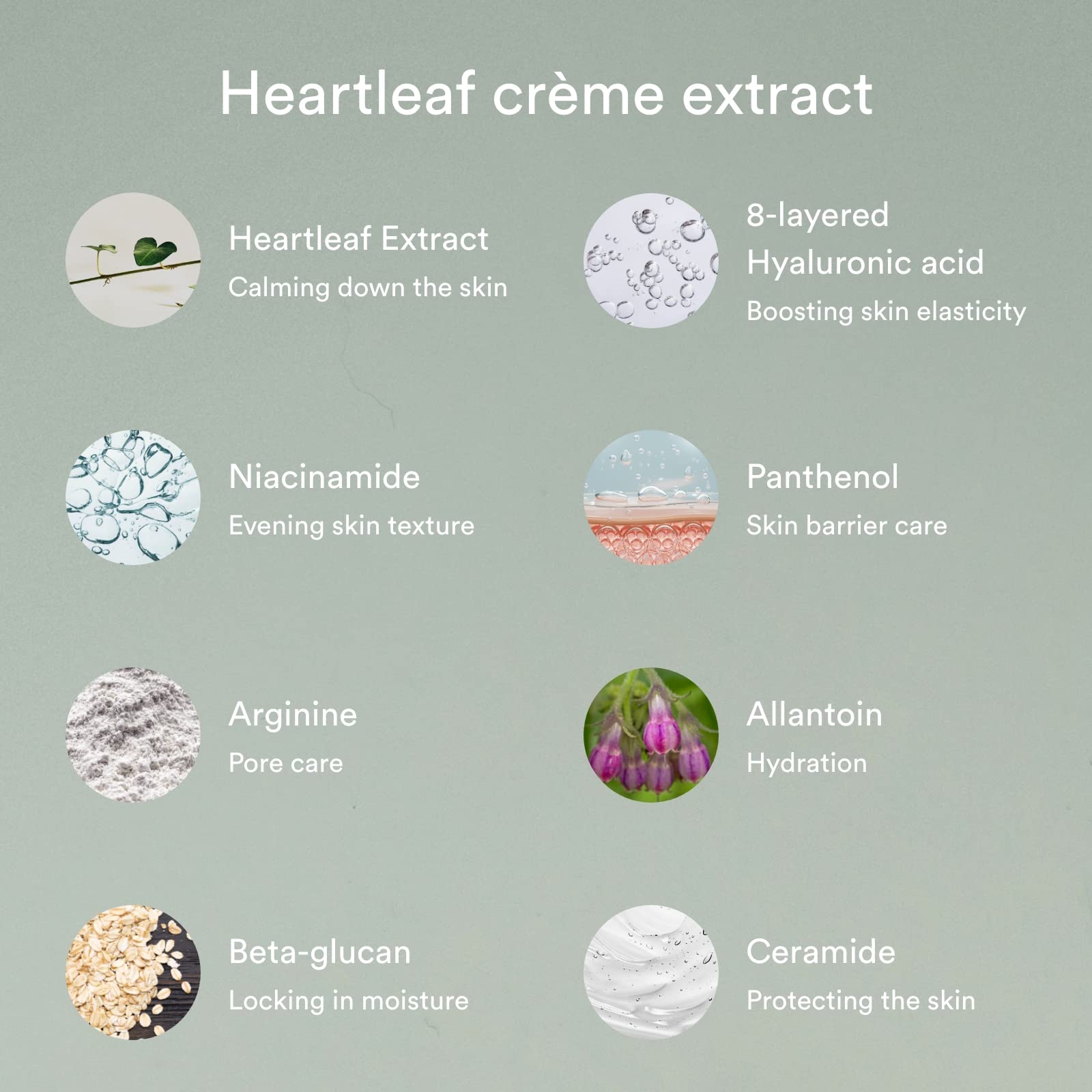 Foto 3 | Crema Hidratante Abib Heartleaf Creme Calming 75 Ml Para Piel Seca - Venta Internacional.