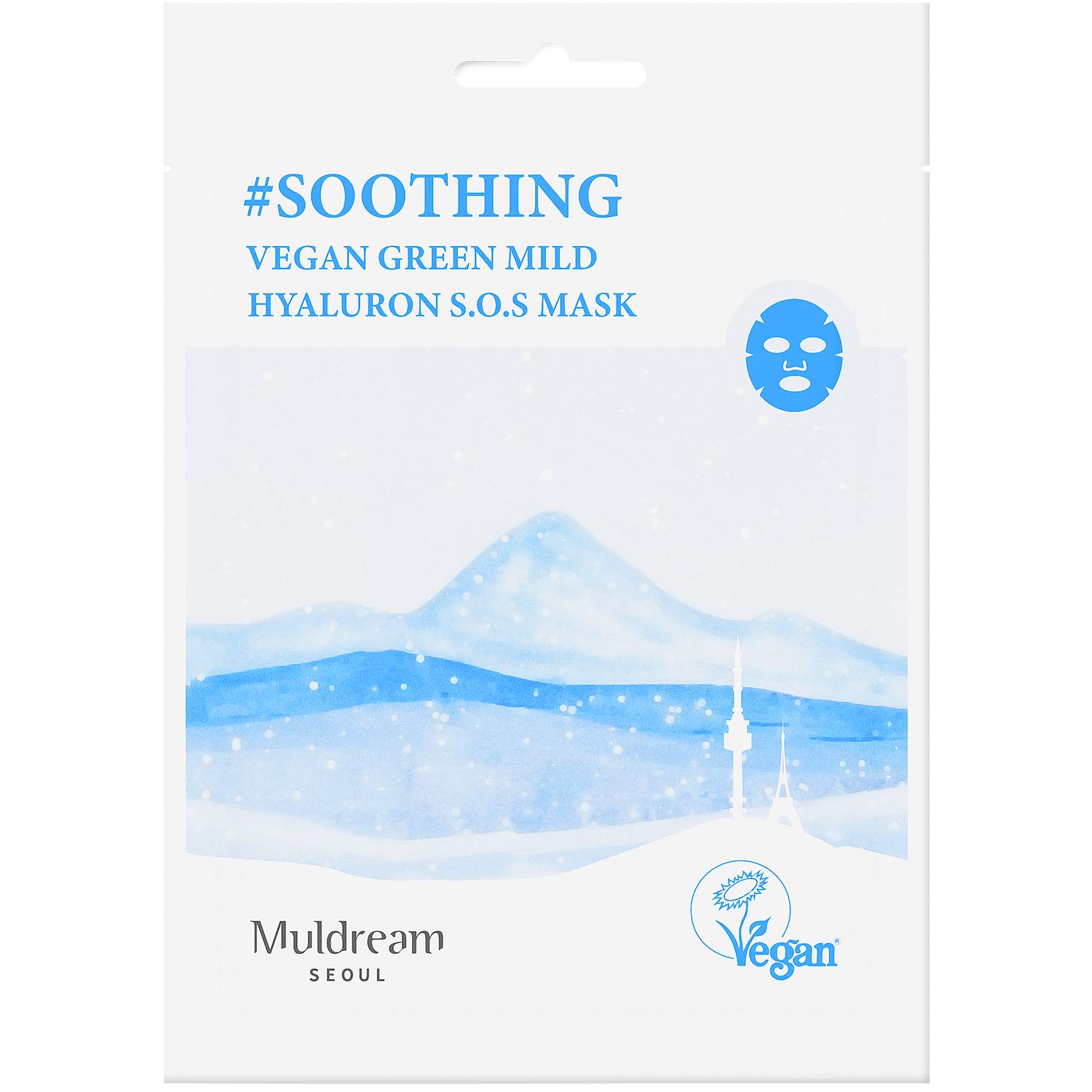 Foto 3 pulgar | Mascarilla Facial Muldream Calming Hydrating Hydrating - Venta Internacional.