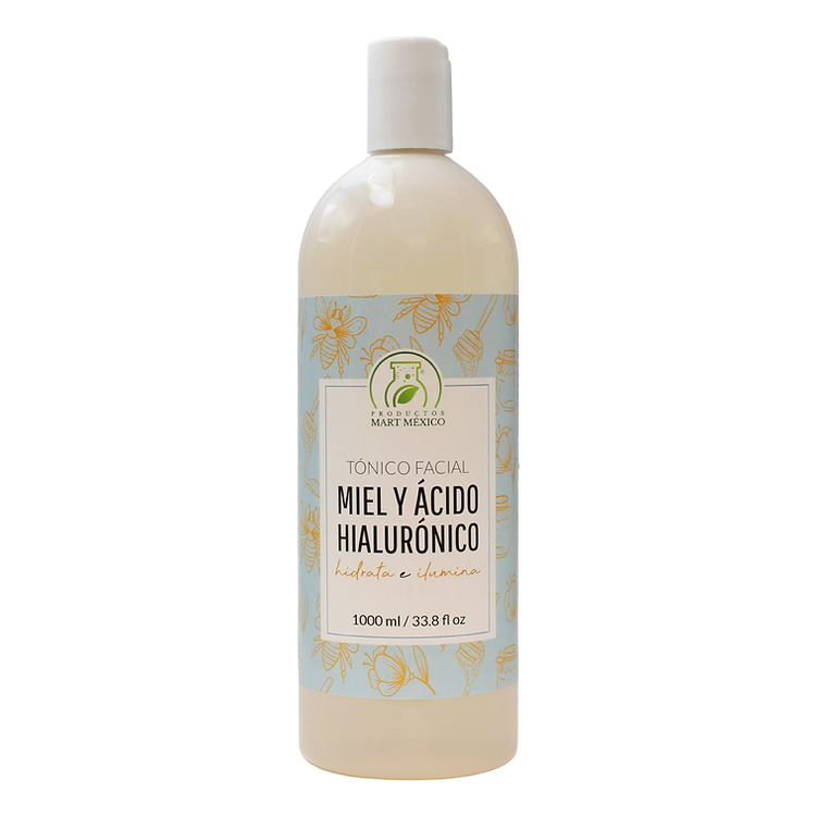 Tónico Facial De Miel Orgánica & Acido Hialurónico Suaviza
Productos Mart México 1 L