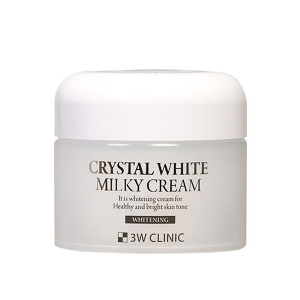 Crema 3w Clinic Crystal White Milky 50g - Venta Internacional.