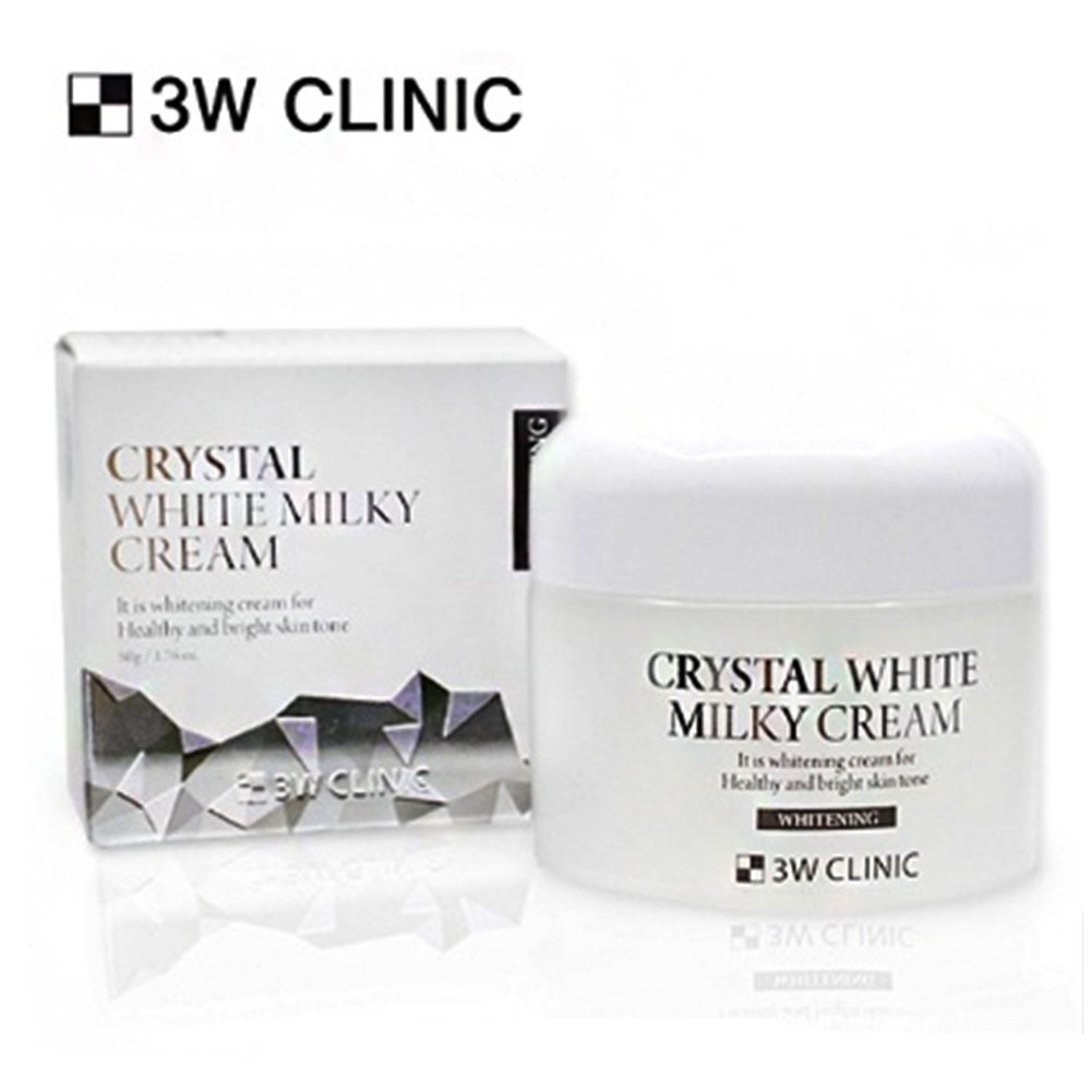 Foto 3 pulgar | Crema 3w Clinic Crystal White Milky 50g - Venta Internacional.