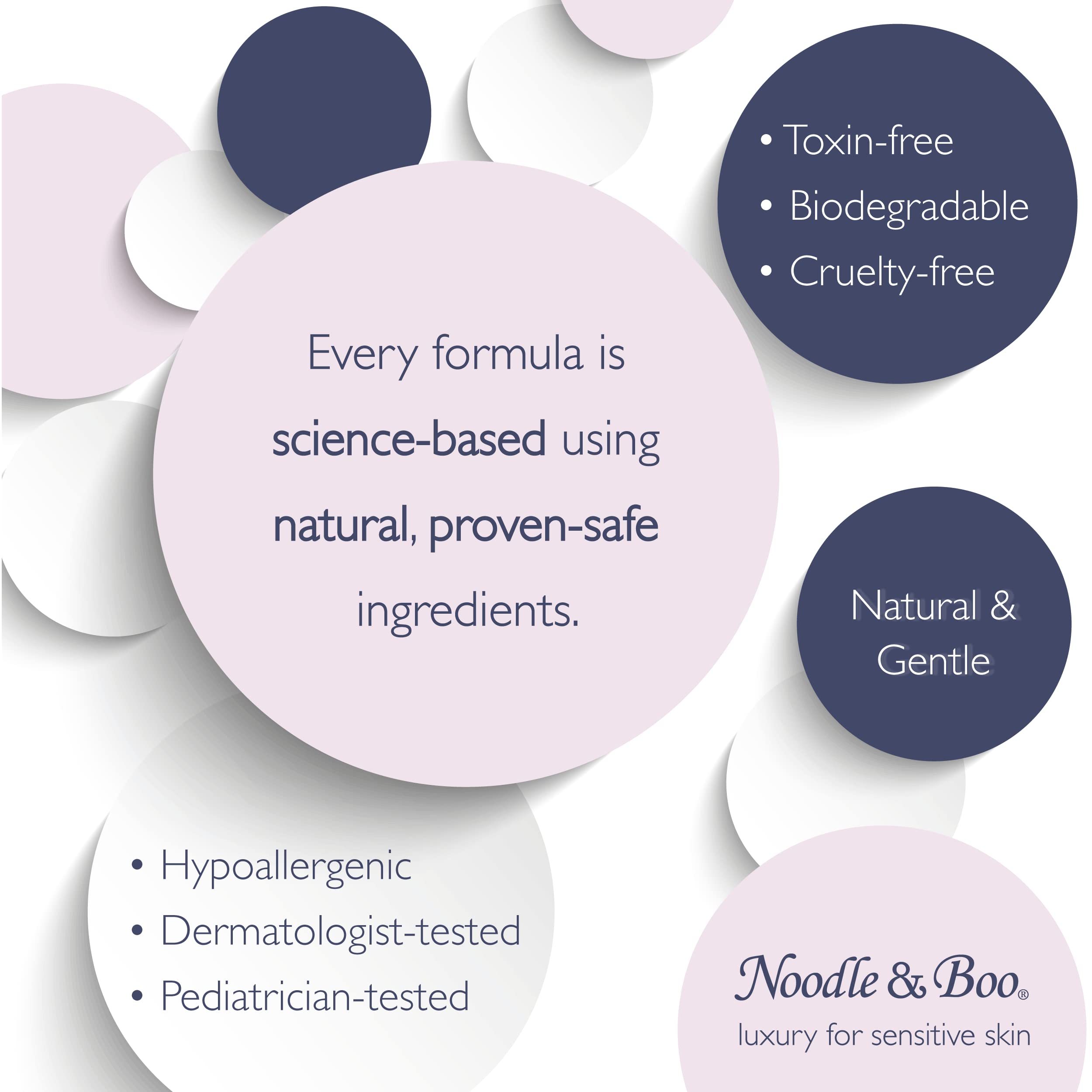 Foto 6 pulgar | Baby Powder Noodle & Boo Delicate Natural, Sin Talco, 250 Ml - Venta Internacional.