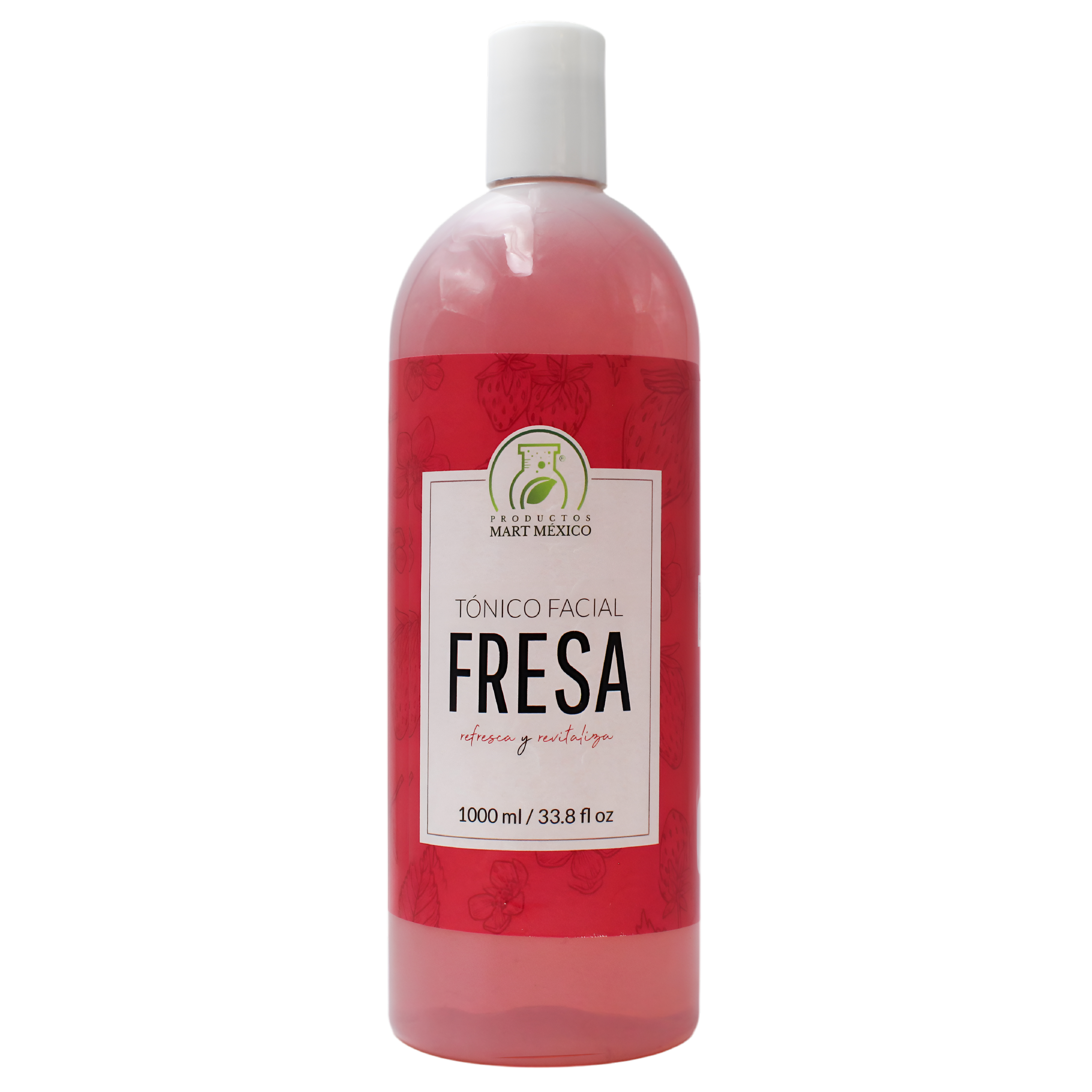 Foto 2 pulgar | Tónico Fresa Facial Revitaliza Luminosidad Productos Mart México 1 l