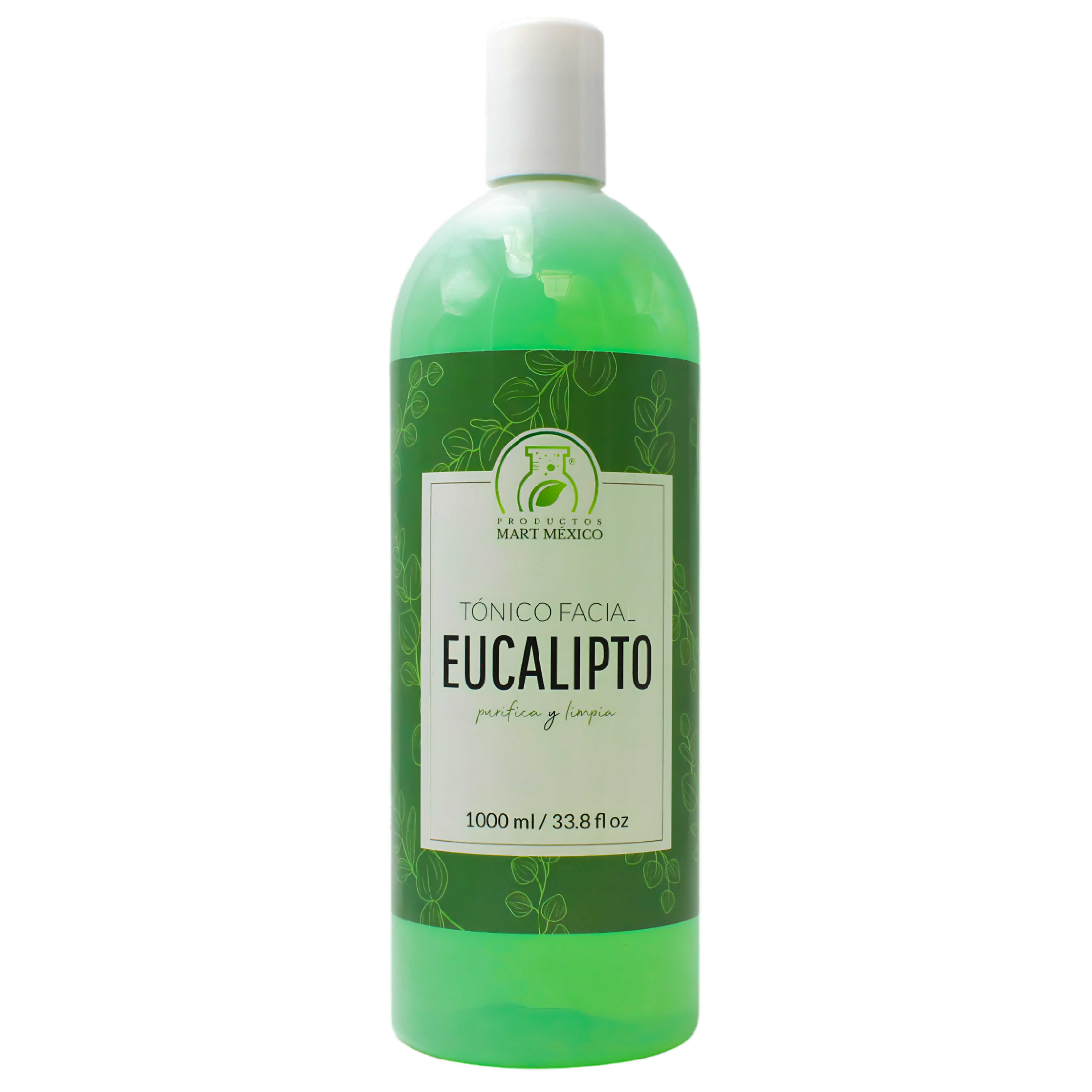 Tónico Eucalipto Facial Refresca Purifica Productos Mart México 1 l