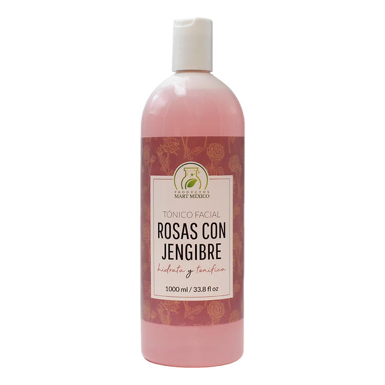 Tónico Facial De Rosas Con Jengibre Aclarante - Refresca
Productos Mart México 1 L