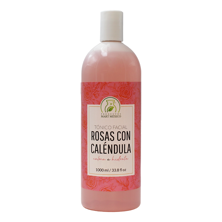 Foto 2 pulgar | Tónico Facial De Rosas Con Caléndula Calma - Hidratacion
Productos Mart México 1 L