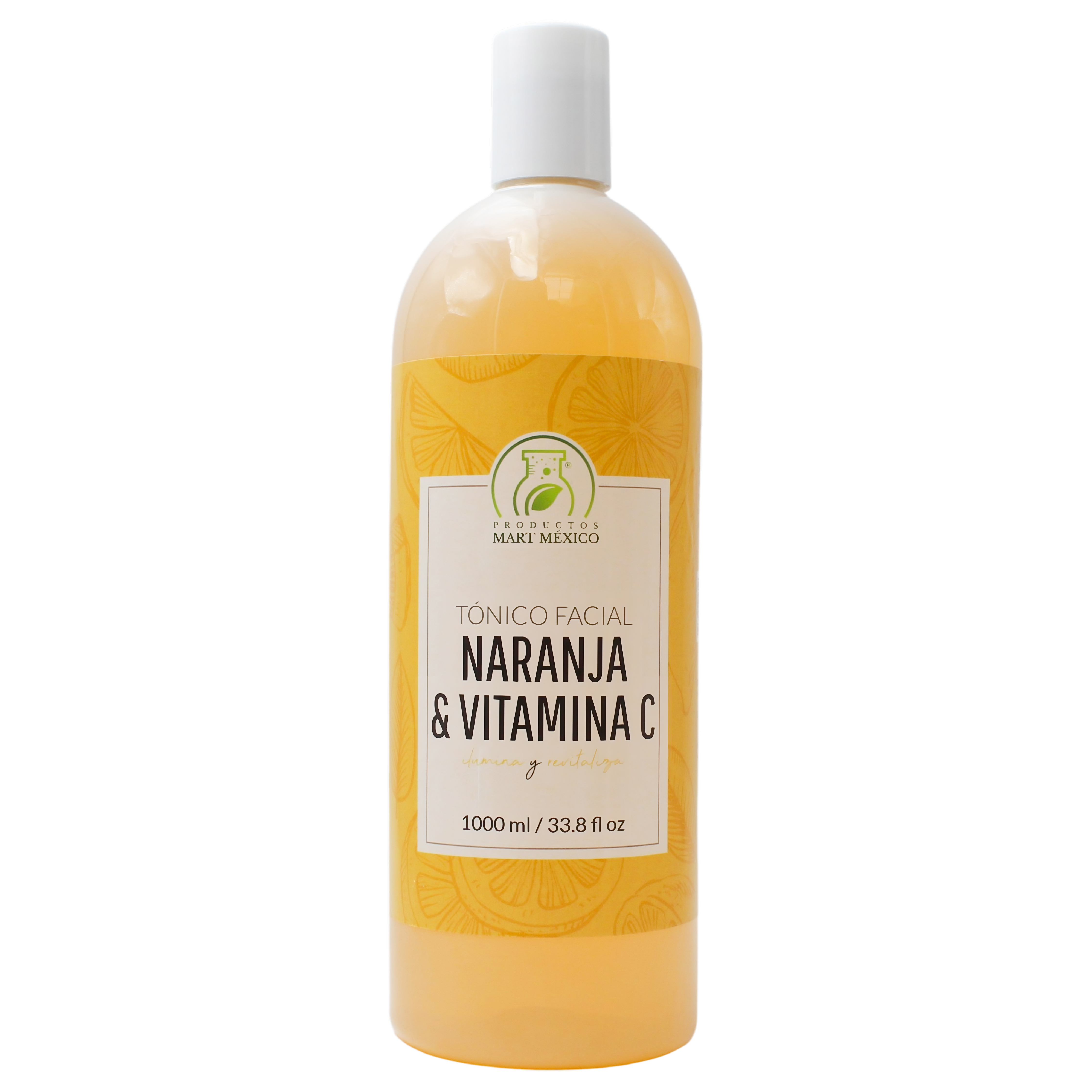 Foto 1 | Tónico Naranja + Vitamina C Facial Protege Revitaliza Productos Mart México 1 l