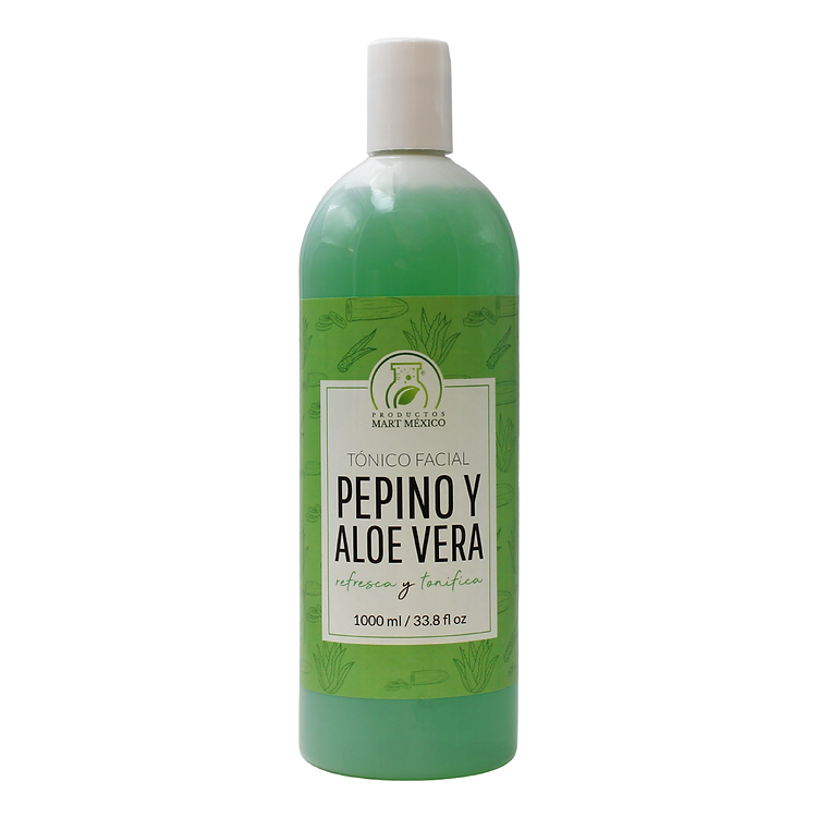 Foto 2 pulgar | Tónico Facial Productos Mart México de Pepino y Aloe Vera de 1 L