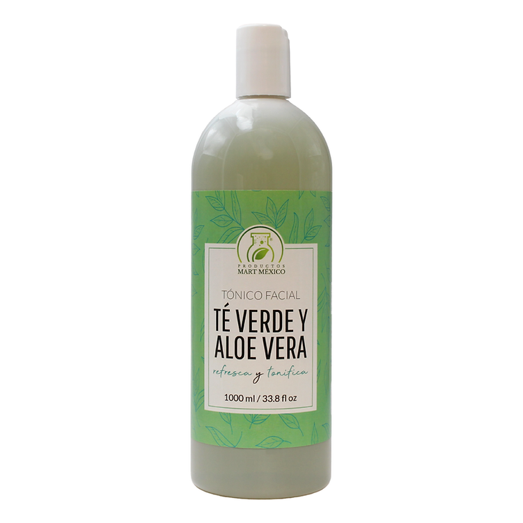 Tónico Facial De Té Verde & Aloe Vera Antioxidante
Productos Mart México 1 L