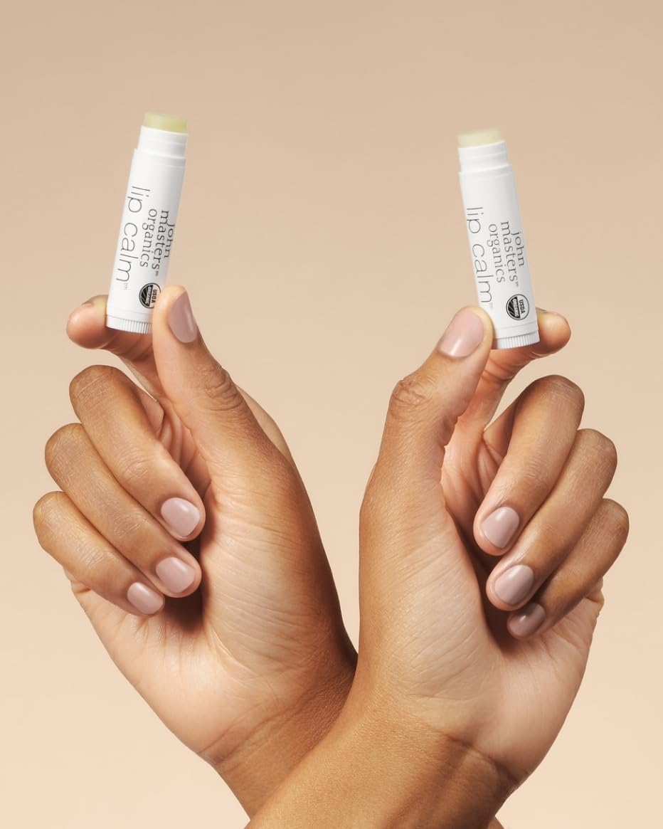 Foto 5 pulgar | Bálsamo Labial John Masters Organics Lip Calm Peppermint 4.25 Ml - Venta Internacional.
