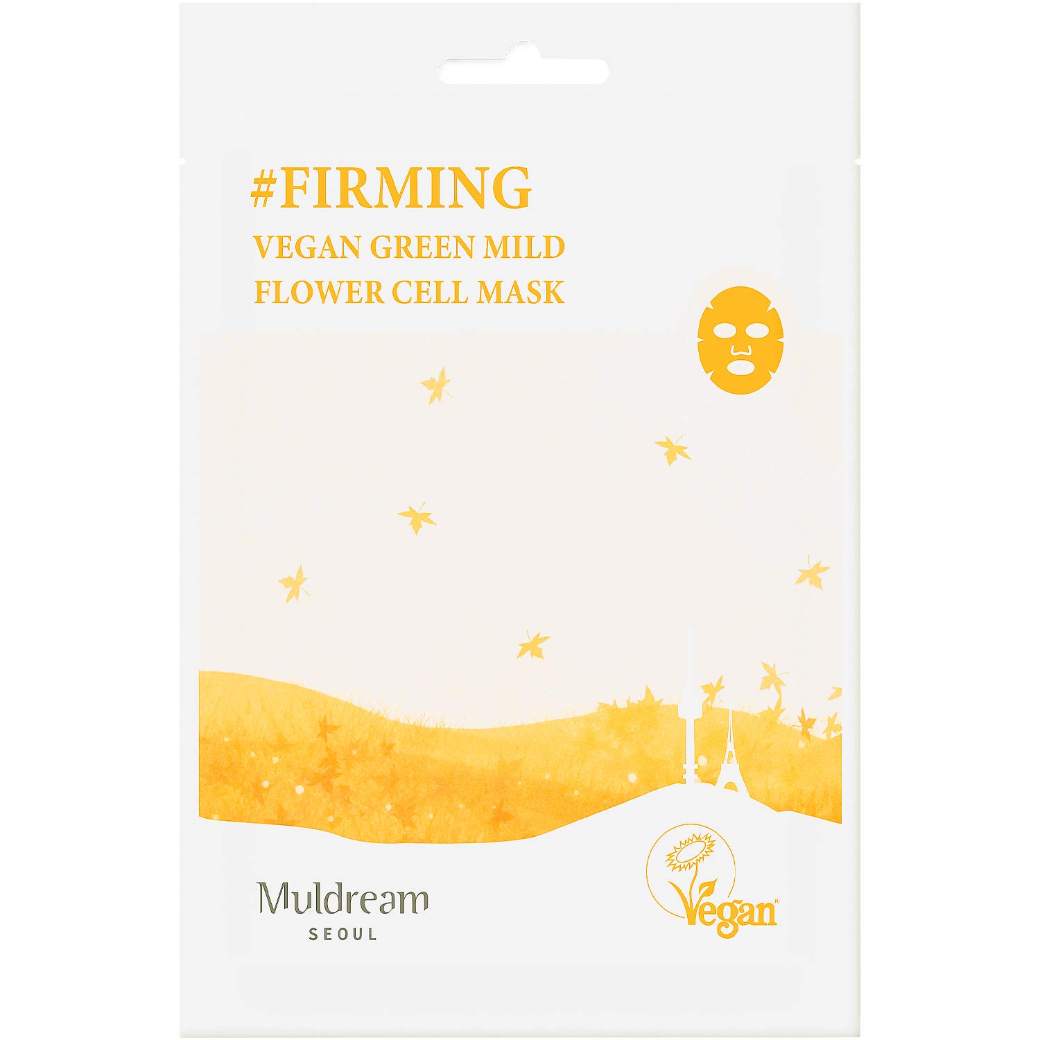 Foto 3 pulgar | Mascarilla Facial Muldream Vegan Calming Hydrating Poros Care - Venta Internacional.