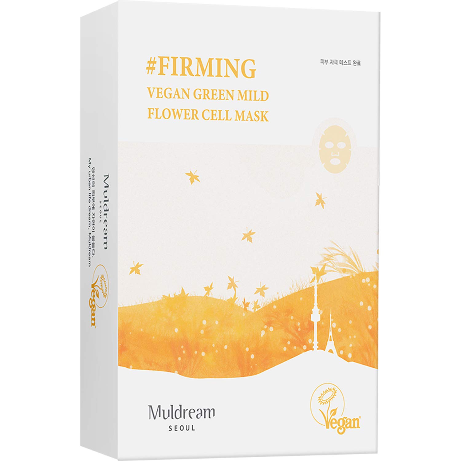 Foto 4 pulgar | Mascarilla Facial Muldream Vegan Calming Hydrating Poros Care - Venta Internacional.