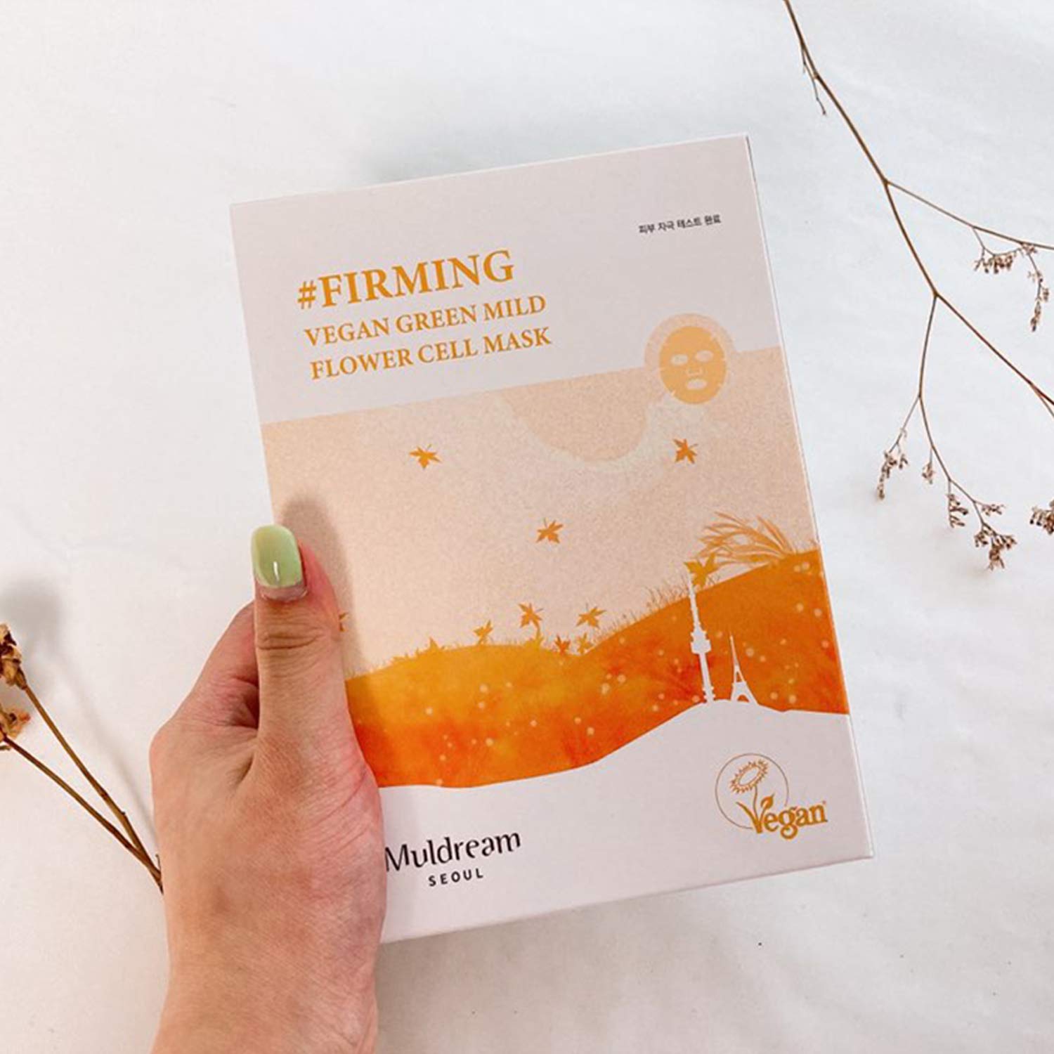 Foto 5 pulgar | Mascarilla Facial Muldream Vegan Calming Hydrating Poros Care - Venta Internacional.