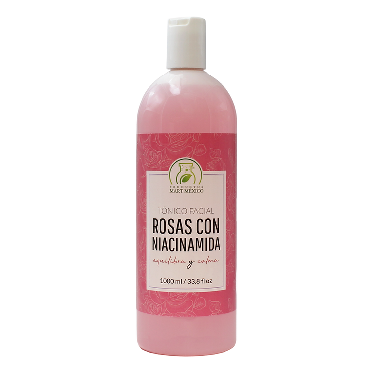 Tónico Facial De Rosas Con Niacinamida Refresca - Hidrata
Productos Mart México 1 L