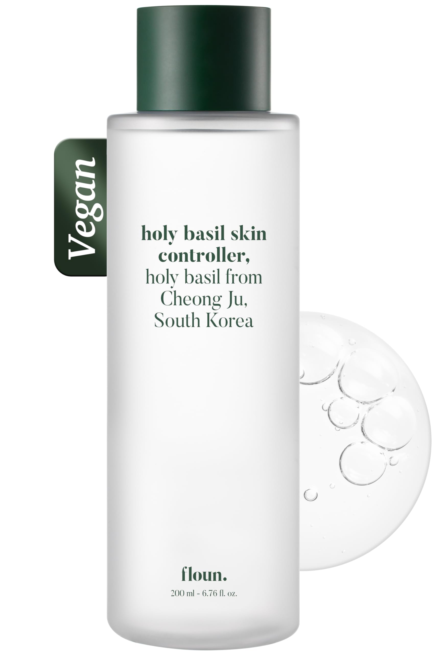 Controlador Toner Floun Holy Basil Skin 200 Ml - Venta Internacional