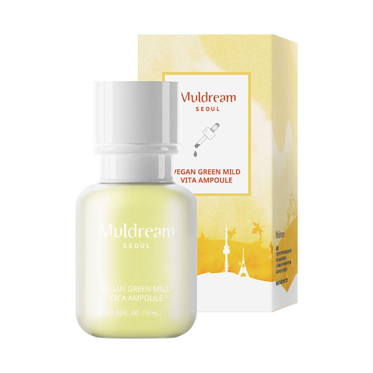 Foto 2 pulgar | Vita Ampoule Muldream Vegan Green Suave Para Pieles Opacas - Venta Internacional