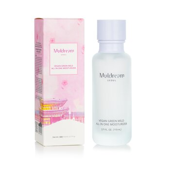 Foto 4 pulgar | Crema Hidratante Muldream Vegan Green Mild para Pieles Sensibles - Venta Internacional