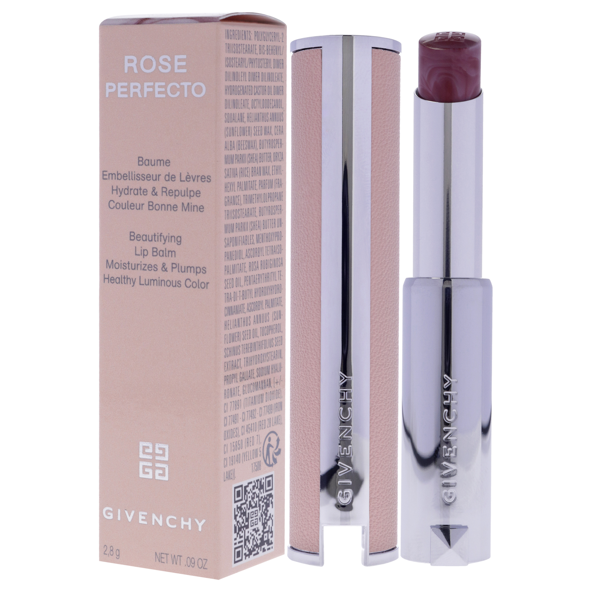 Foto 5 pulgar | Bálsamo Labial Givenchy Rose Perfecto 102 Feeling Nude 2,7 Ml - Venta Internacional.