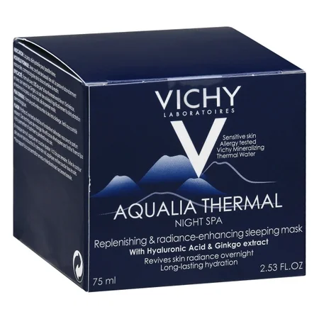 Foto 3 pulgar | Vichy Aqualia Thermal Crema Hidratante De Noche 75ml