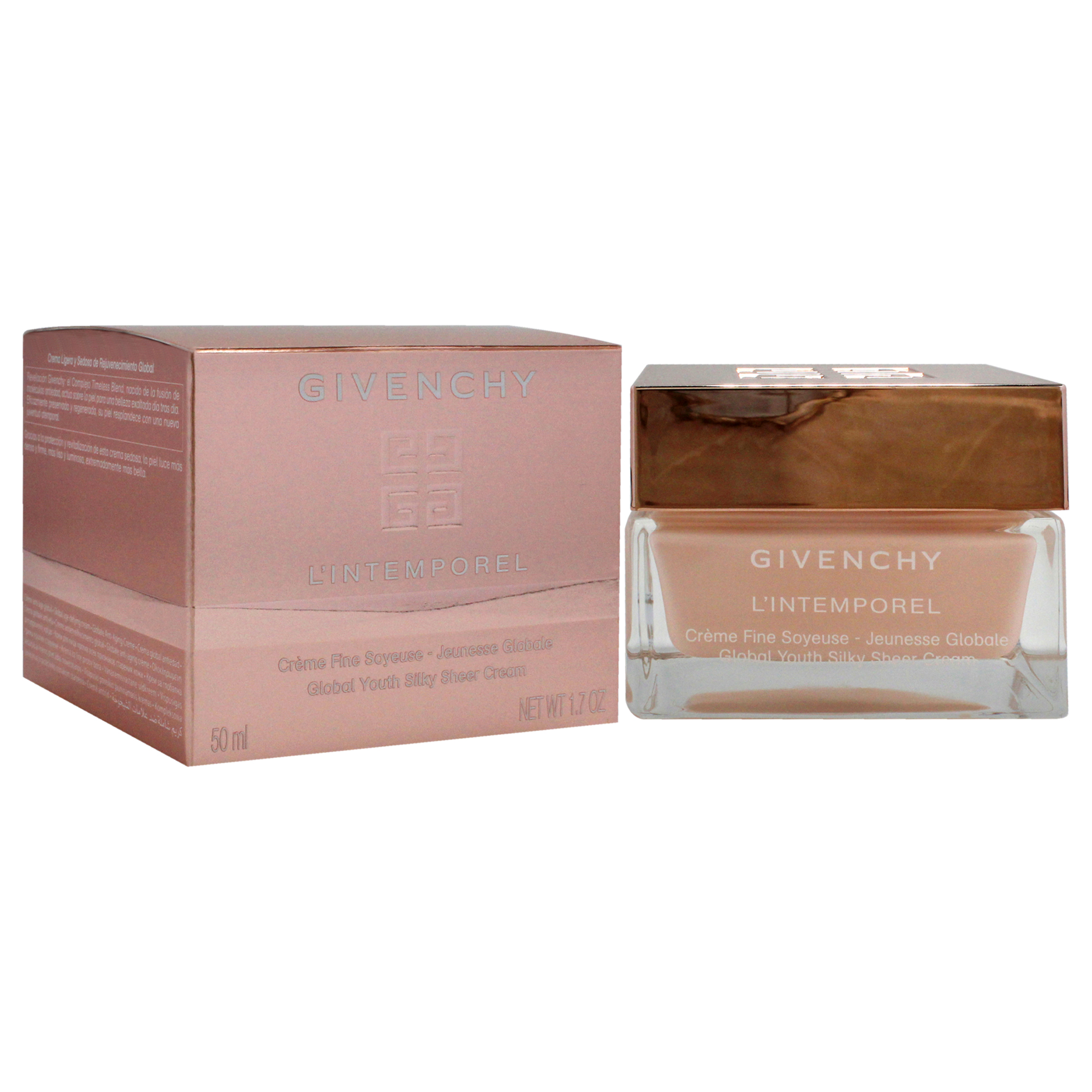 Foto 3 pulgar | Crema Givenchy L'Intemporel Global Youth Silky Sheer 50 ml - Venta Internacional